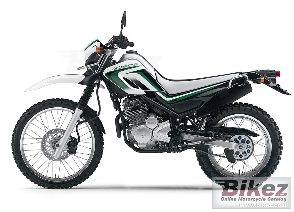 Big Yamaha serow 250 picture and wallpaper from Bikez.com